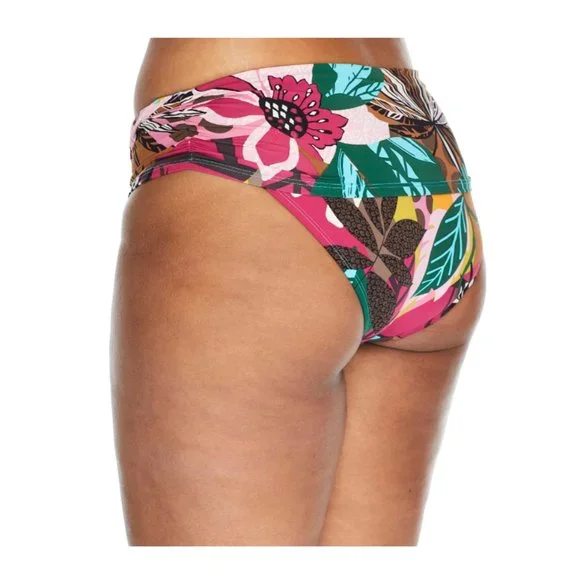 NWT Bleu Rod Beattie Run Wild Draped Tankini Top & Sarong Bikini Bottom 8